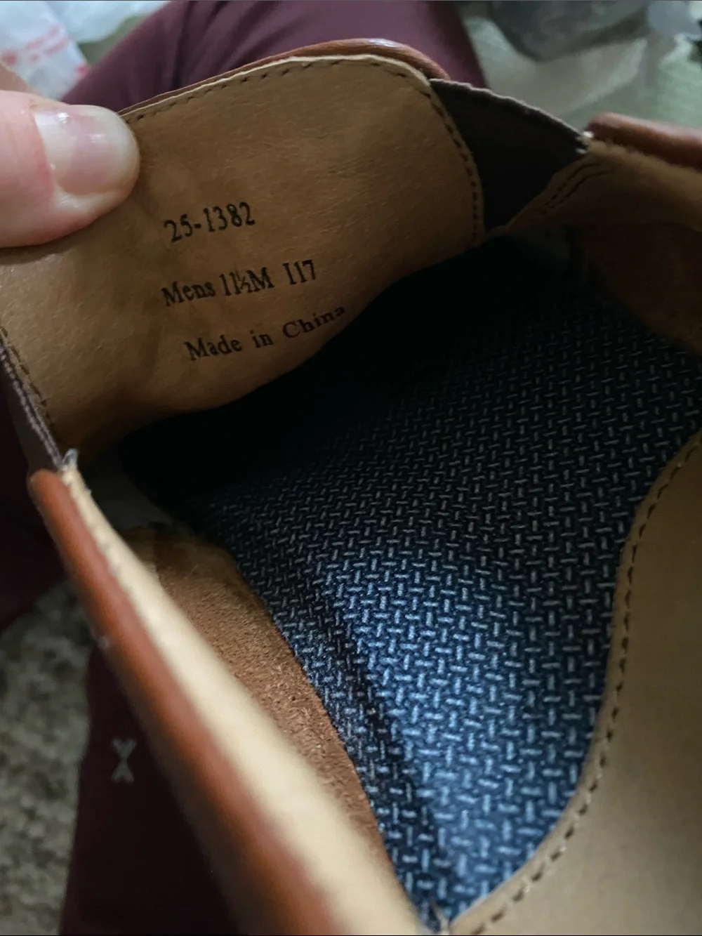 Men's Woven Slip-On Loafers in Brown